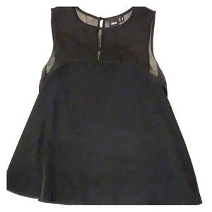 ASOS Black sheer top